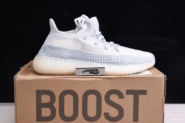 V2 Cloud FW3043 Adidas Yeezy Boost White 350 0524